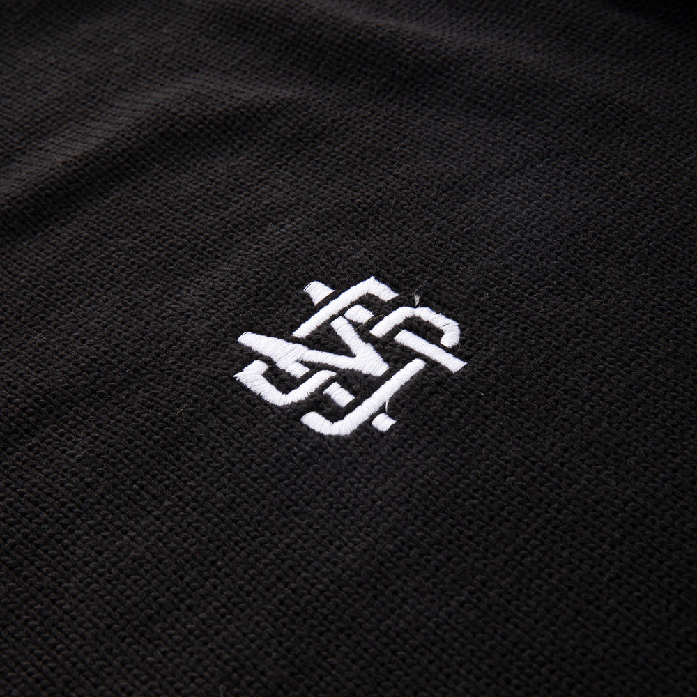 " MONOGRAM " Sweater Black