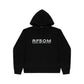 "RETROFUTURE BASIC" RF Wool Hoodie Black