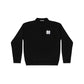 Schwarzer Monogramm-Pullover „5OM MONOGRAM“