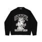 Schwarzer Pullover „Wolfsräuber“