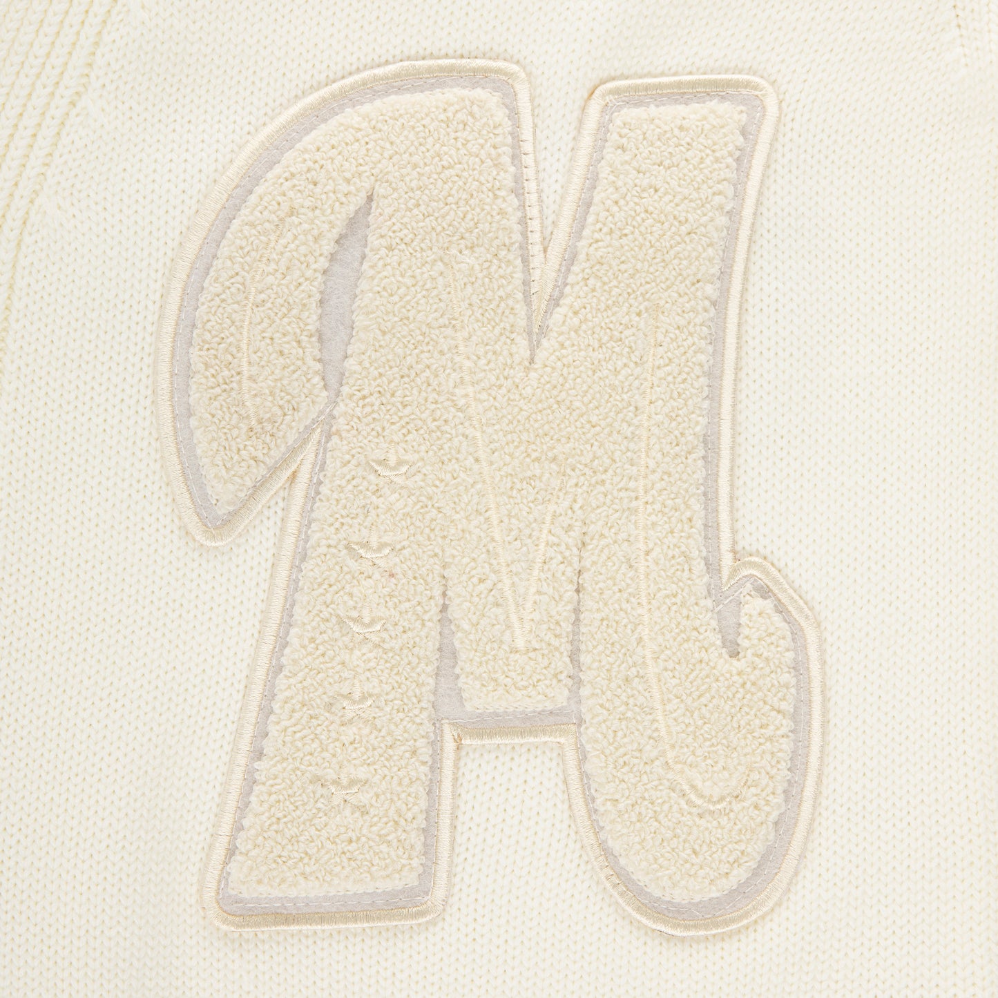 "WOLF" Cardigan White