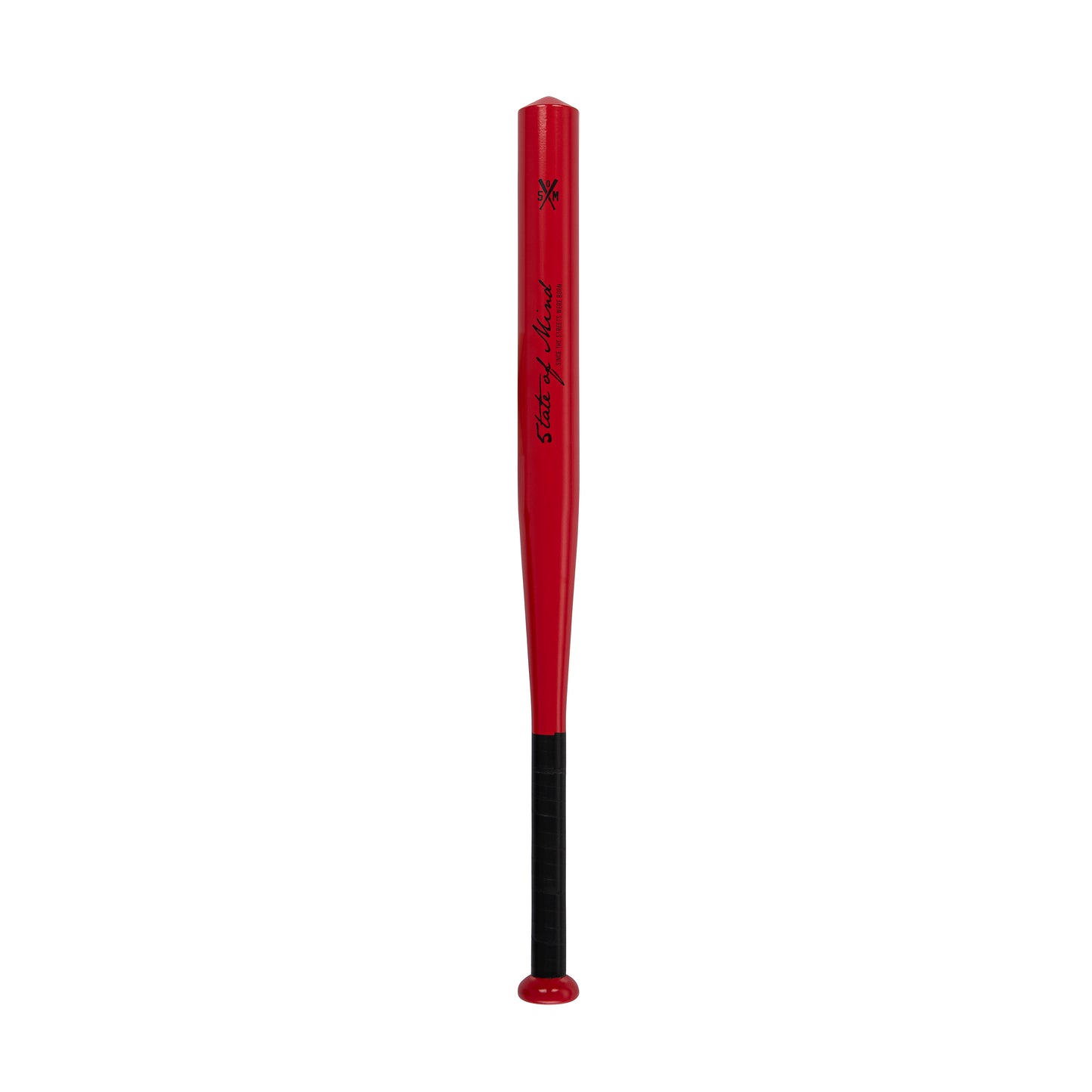 "ITALIAN HUSTLER" by Guè Baseball Bat Red