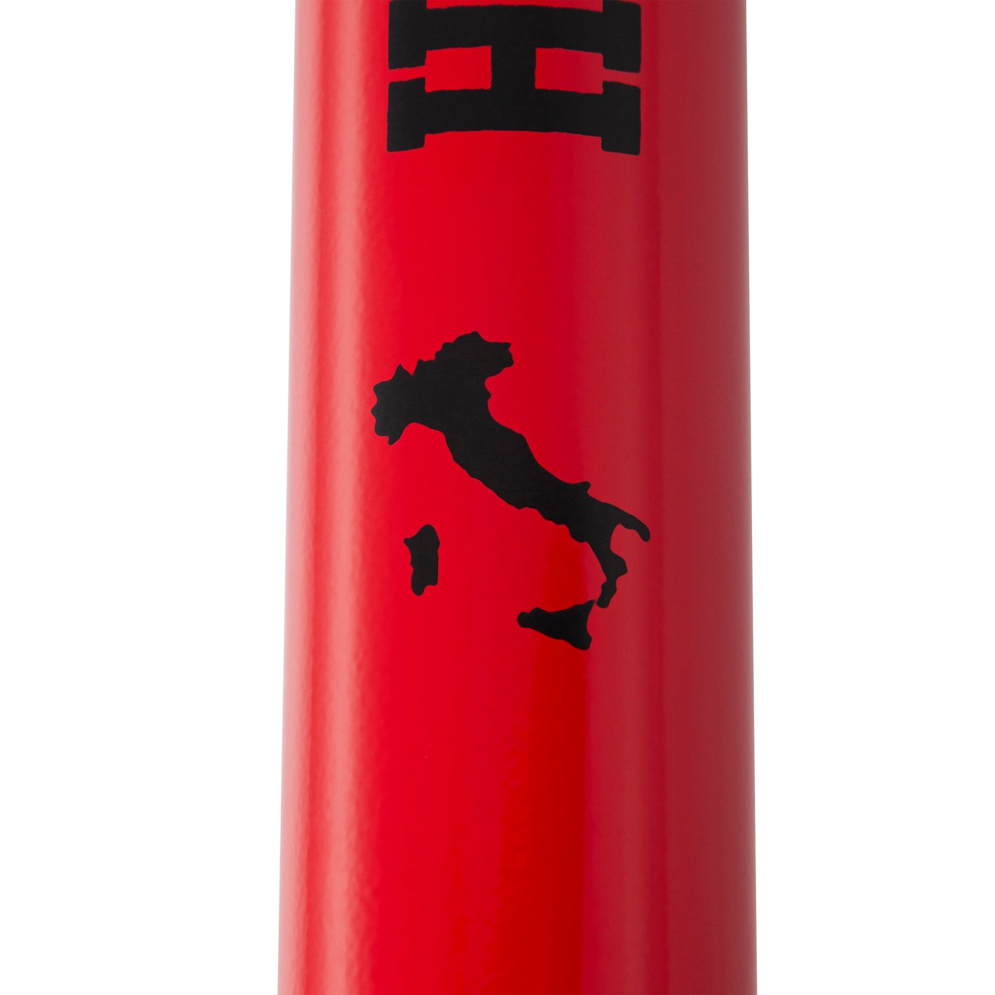 "ITALIAN HUSTLER" by Guè Baseball Bat Red