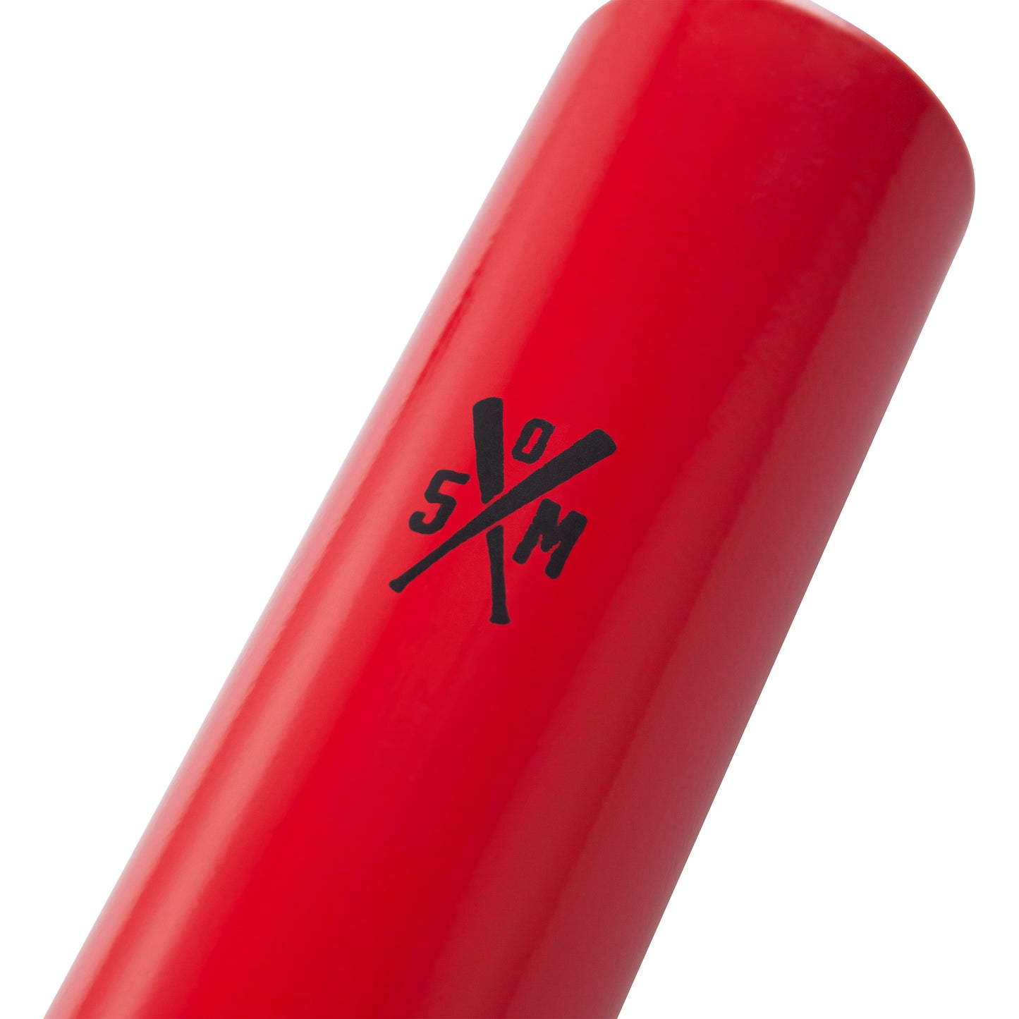 "ITALIAN HUSTLER" by Guè Baseball Bat Red