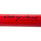 "ITALIAN HUSTLER" by Guè Baseball Bat Red