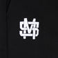 "MONOGRAM" Fleece Pants Black