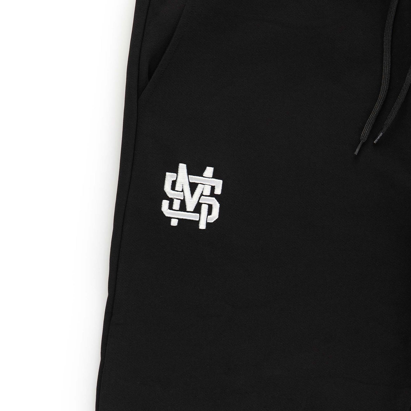 "5OM MONOGRAM" Monogram Jogger Black