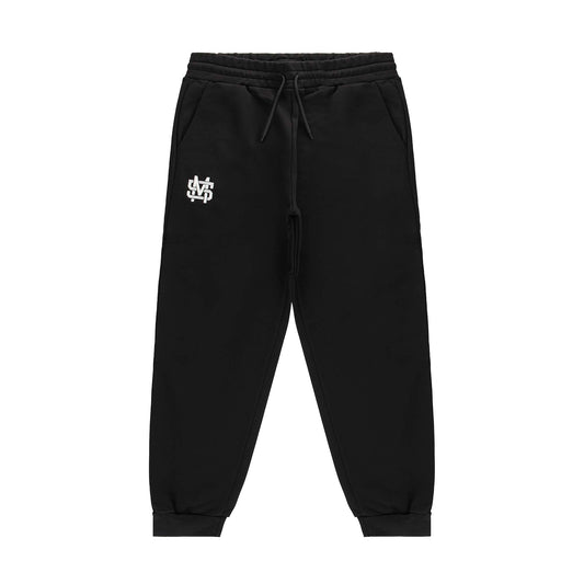 "5OM MONOGRAM" Monogram Jogger Black