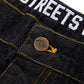 "BOX LOGO" Relaxed Black Jeans
