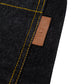 "BOX LOGO" Relaxed Black Jeans