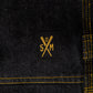 "RETROFUTURE" Worker Pants Denim Black