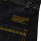 "RETROFUTURE" Worker Pants Denim Black