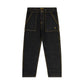 "RETROFUTURE" Worker Pants Denim Black