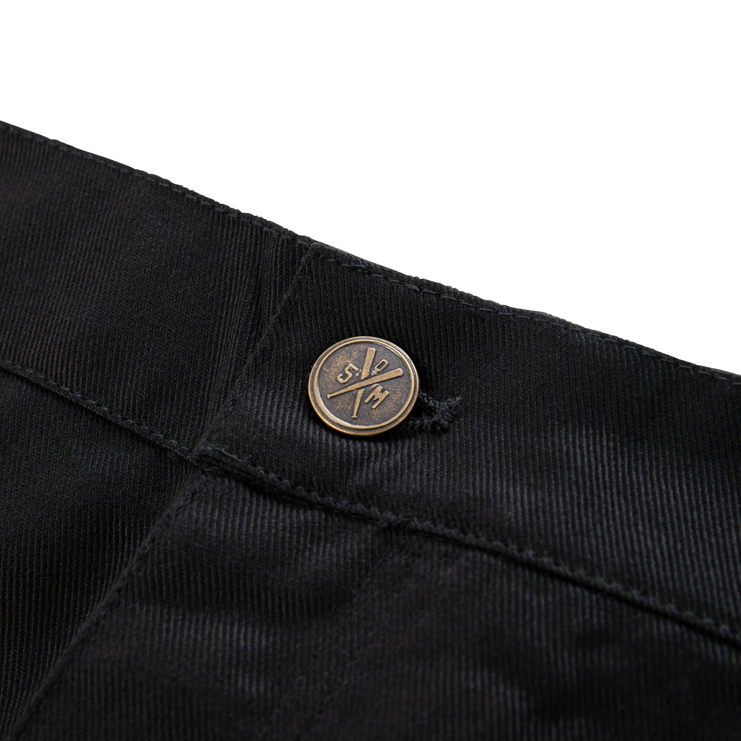 "RETROFUTURE" Carpenter Pants Twill Black