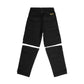 " RETROFUTURE PILOT " Modulable Joggers/Pants Black