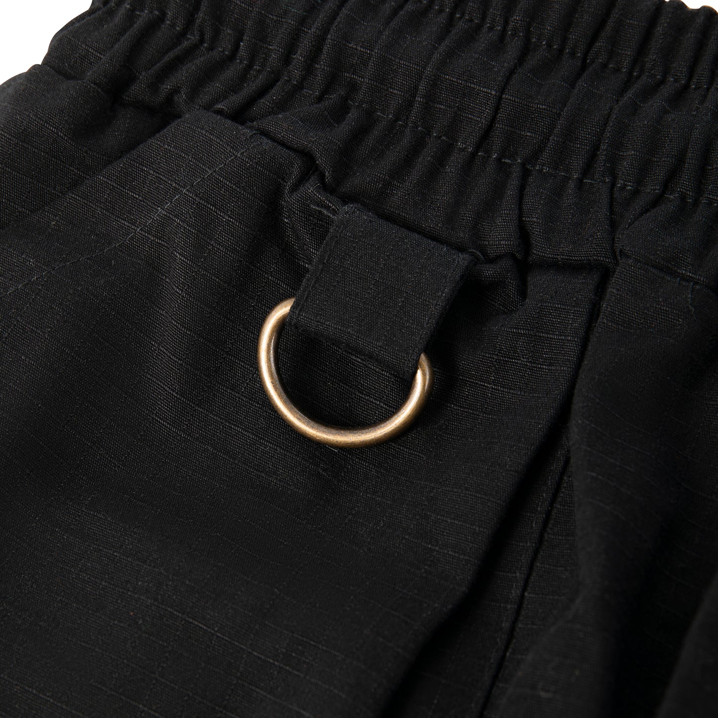 " RETROFUTURE CARGO " Modulable Cargo Jogger Black