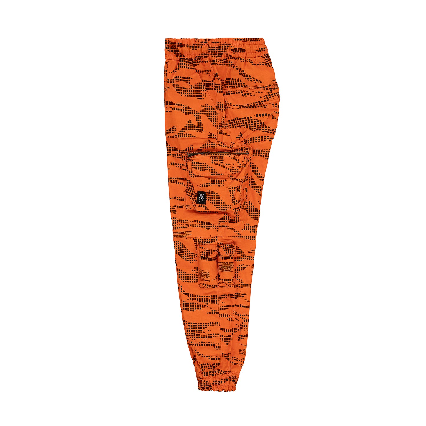 " RETROFUTURE CARGO " Modulable Cargo Jogger Orange Camo
