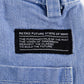 „RETROFUTURE WORKER“ Arbeiterhose, hellblaue Jeans