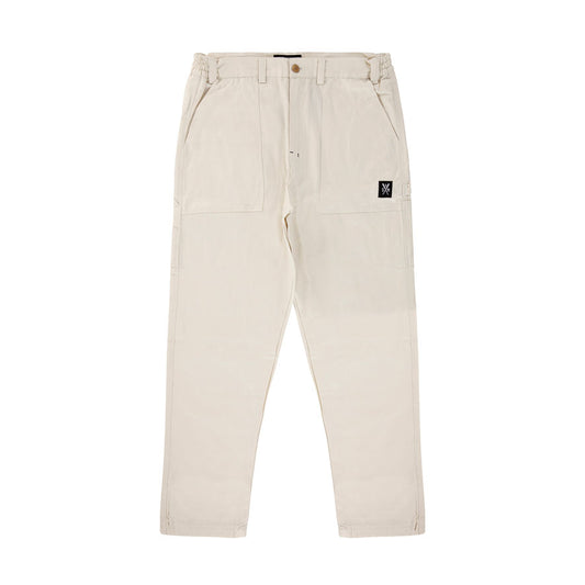 " RETROFUTURE WORKER" Worker Pant Off White