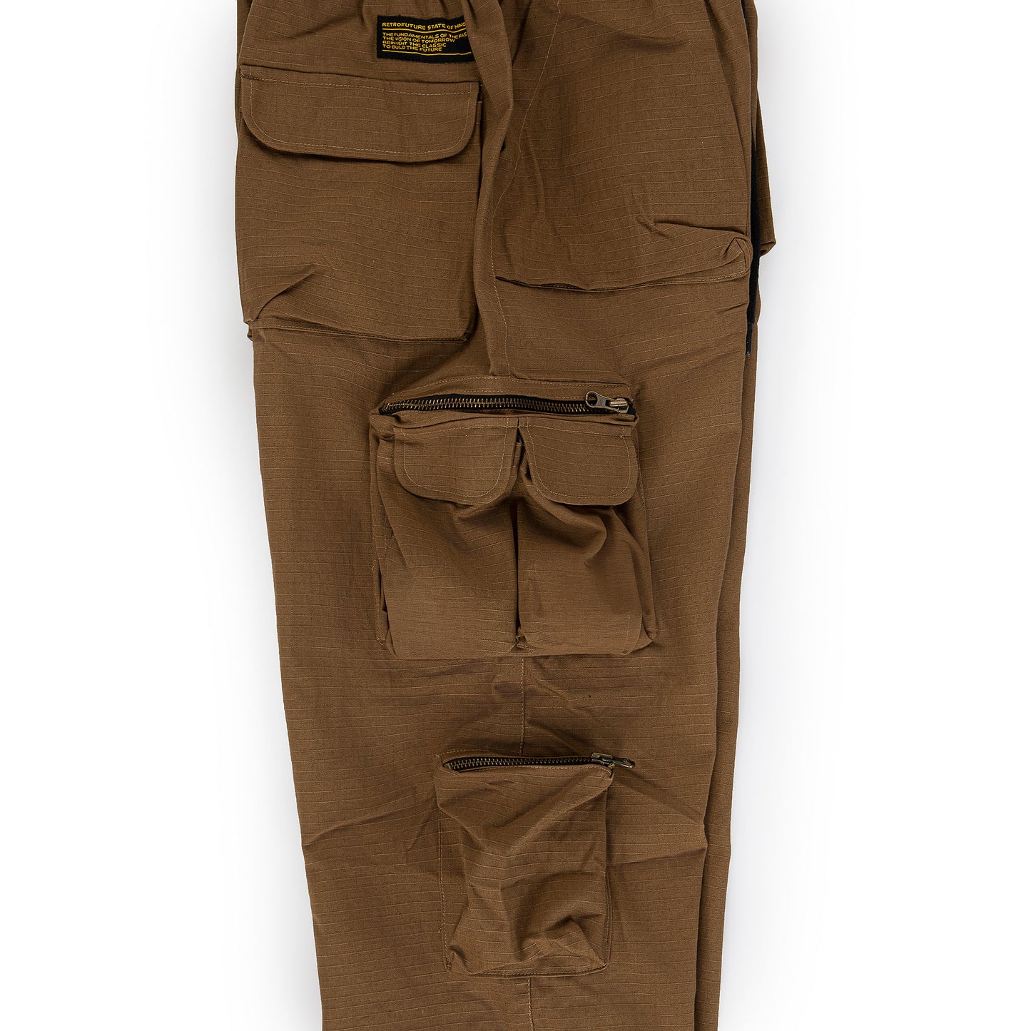 "RETROFUTURE CARGO" Cargo Pant Coffee