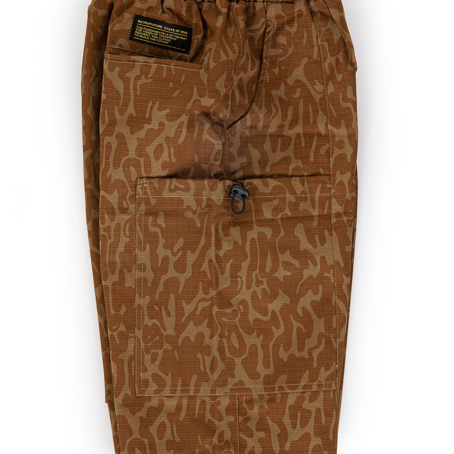 "RETROFUTURE BASIC" Jogger/Pant RF Brown Camo