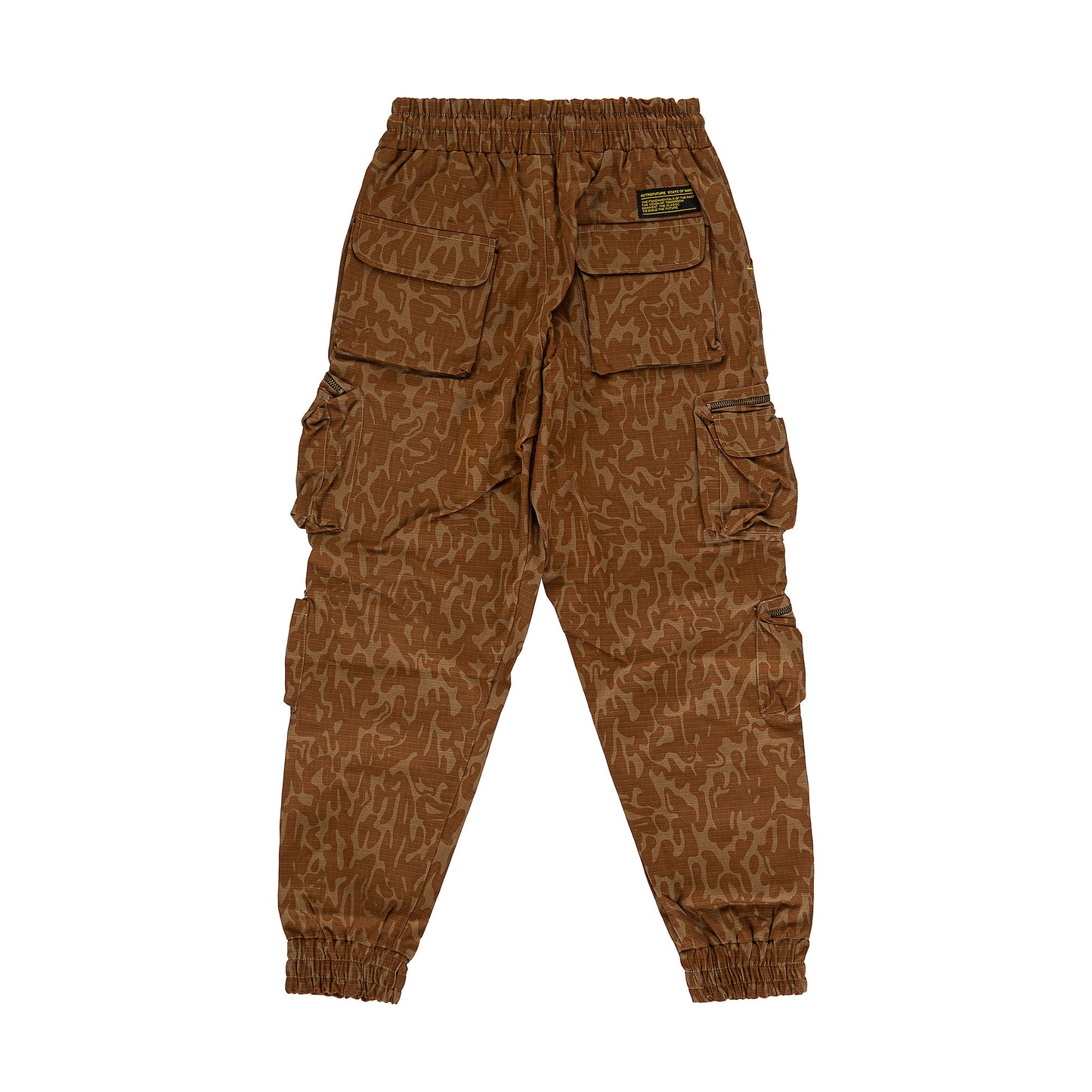 "RETROFUTURE BASIC" RF Cargo Jogger Brown Camo