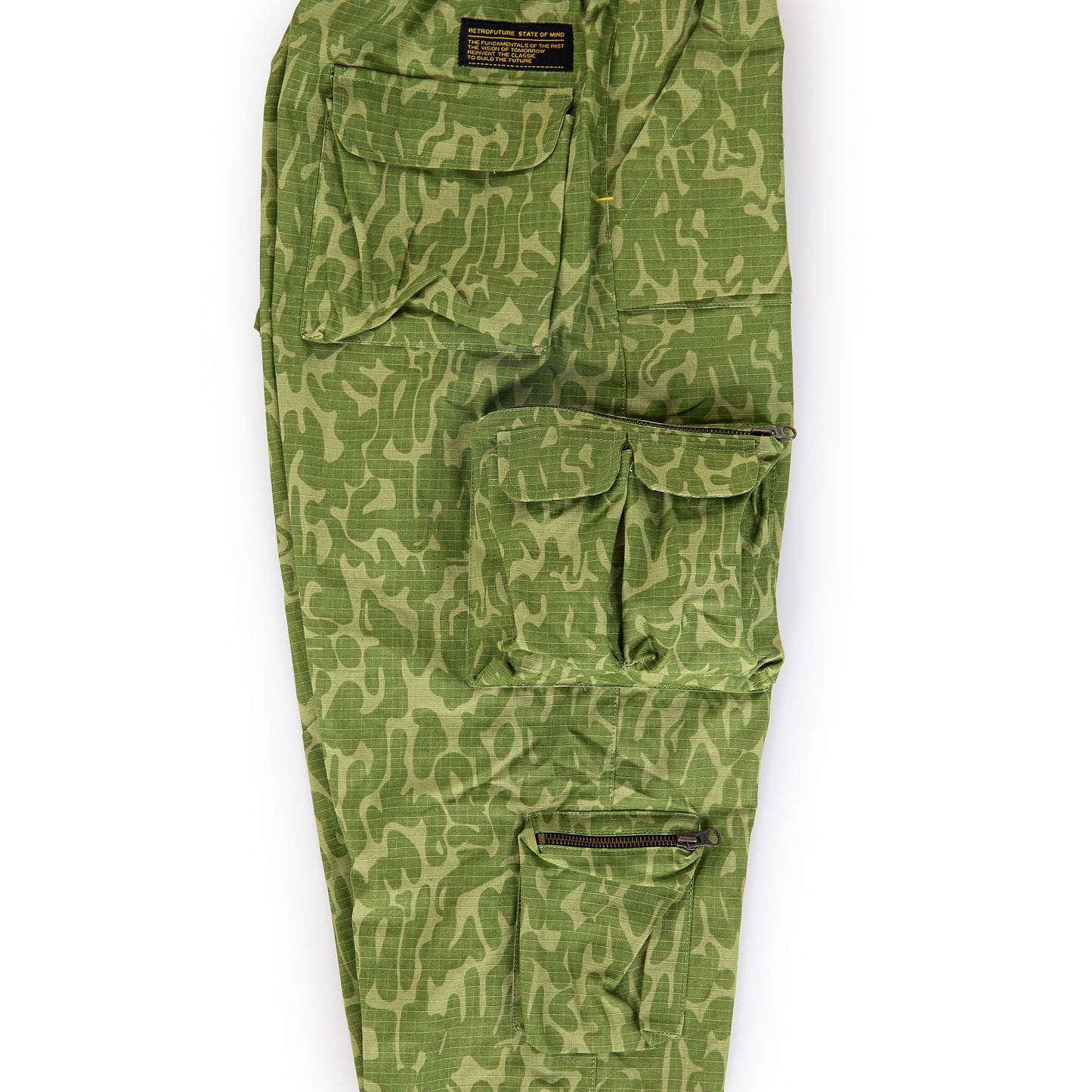 "RETROFUTURE BASIC" RF Cargo Jogger Green Camo