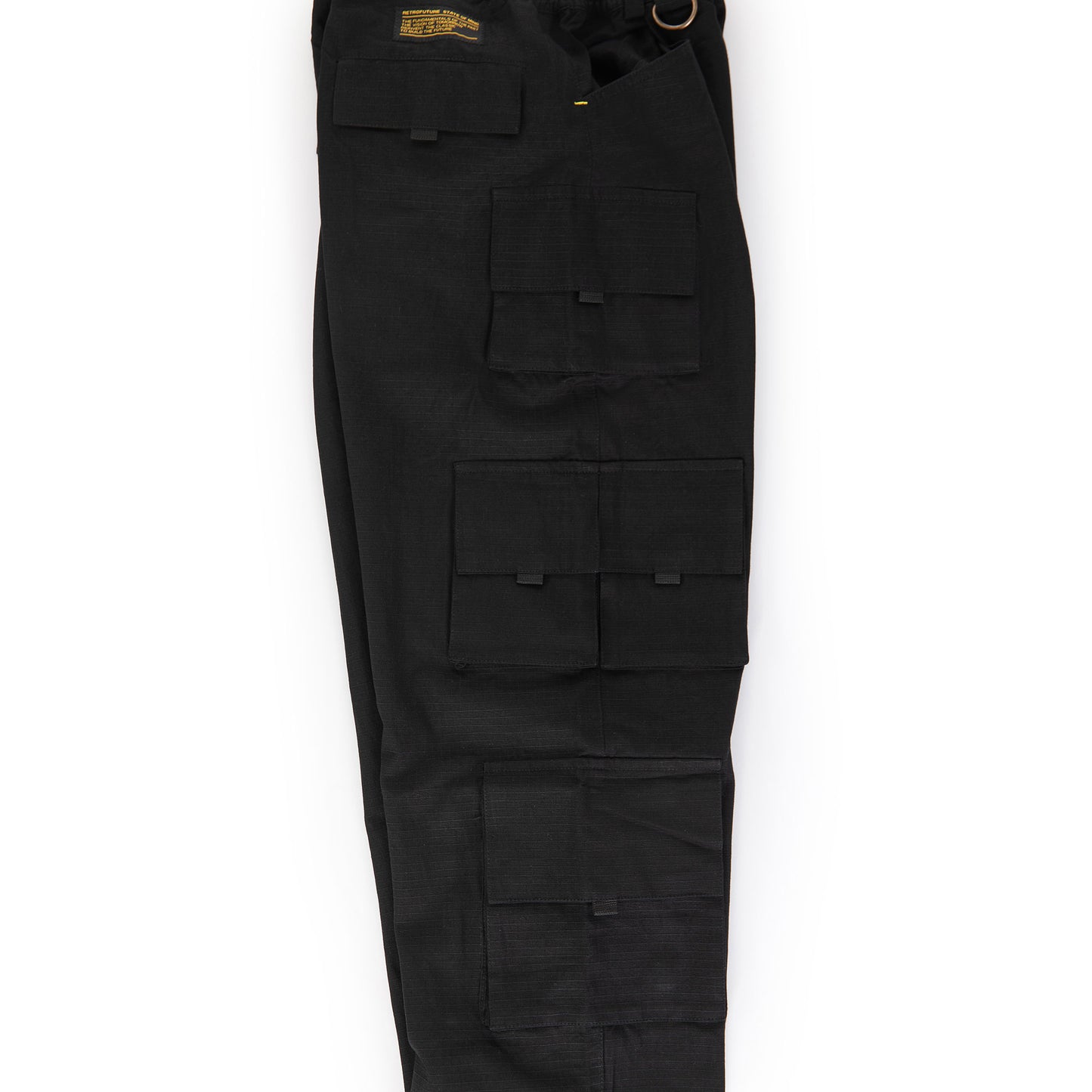 "RETROFUTURE CARGO" Multicargo Pant Black