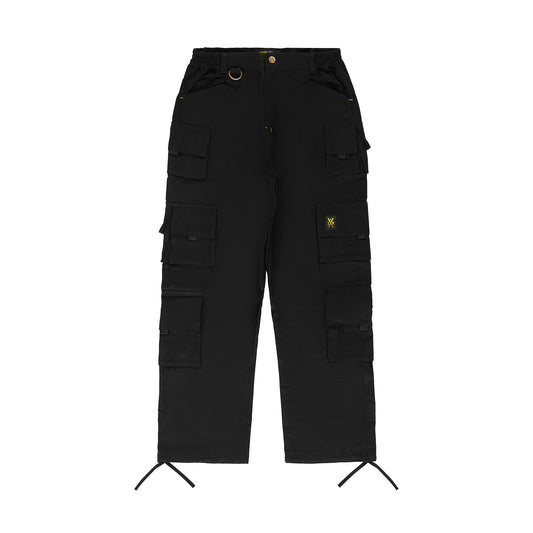 "RETROFUTURE CARGO" Multicargo Pant Black