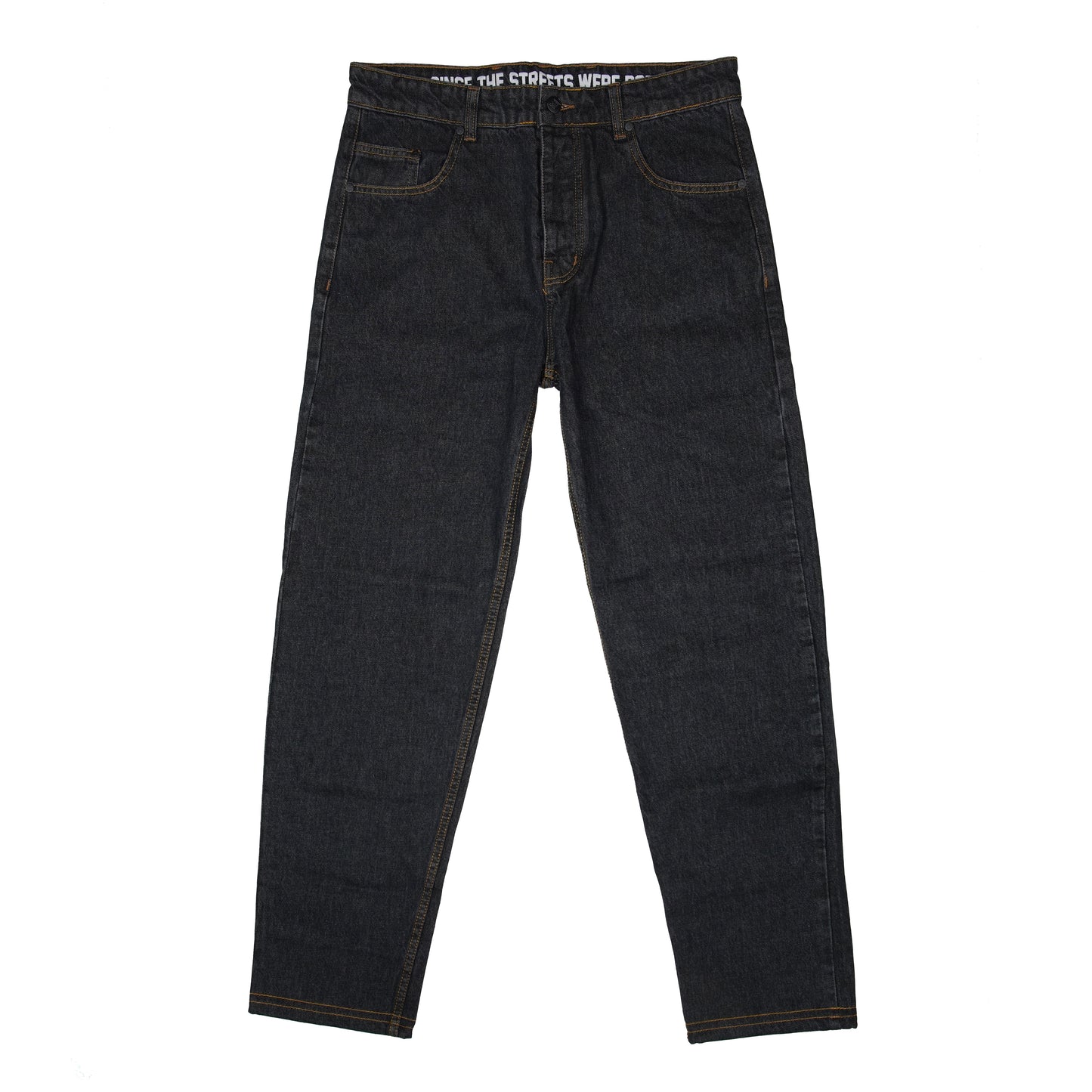 "5OM JEANS" 5OM Relaxed Jeans Black