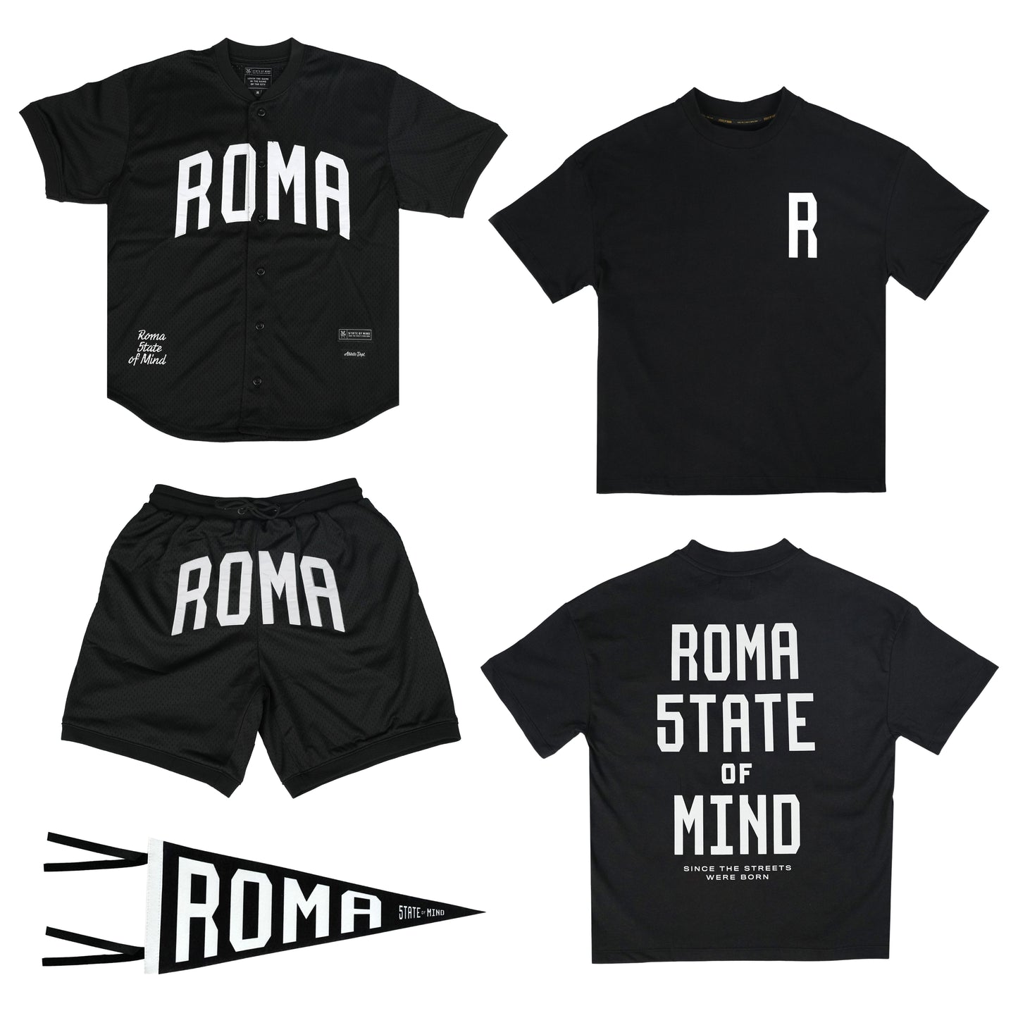 "ROMA 5TATE OF MIND" Jersey Bundle