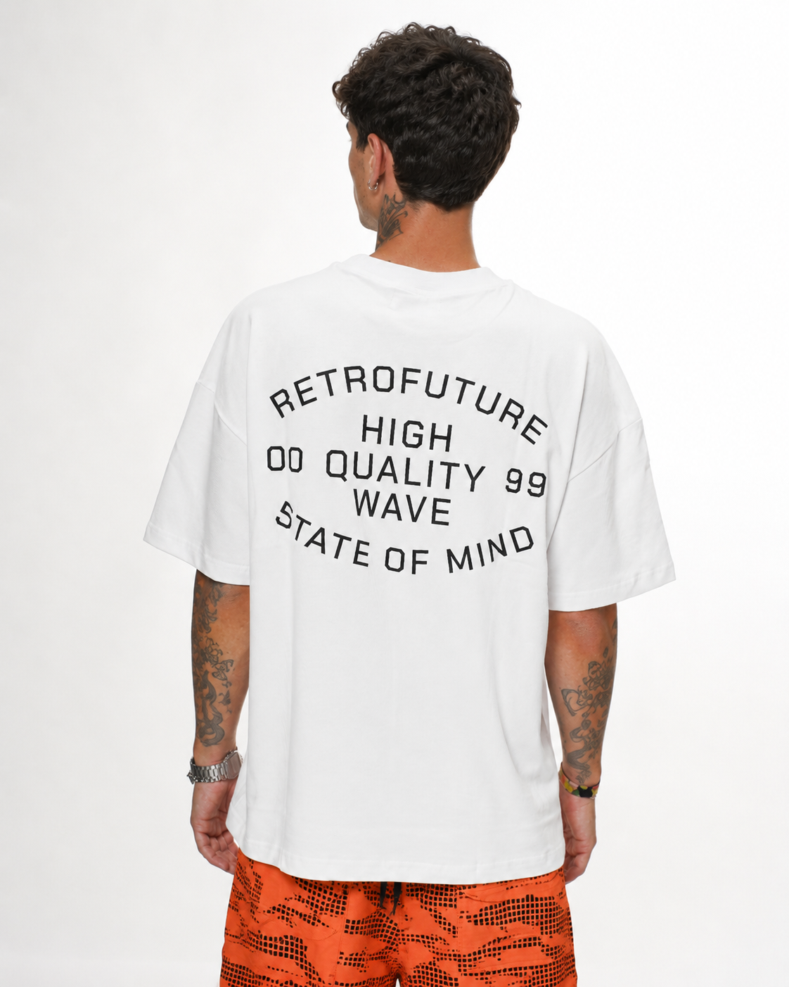 "RETROWAVE" T-shirt White