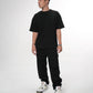 "RETROFUTURE" Carpenter Pants Twill Black