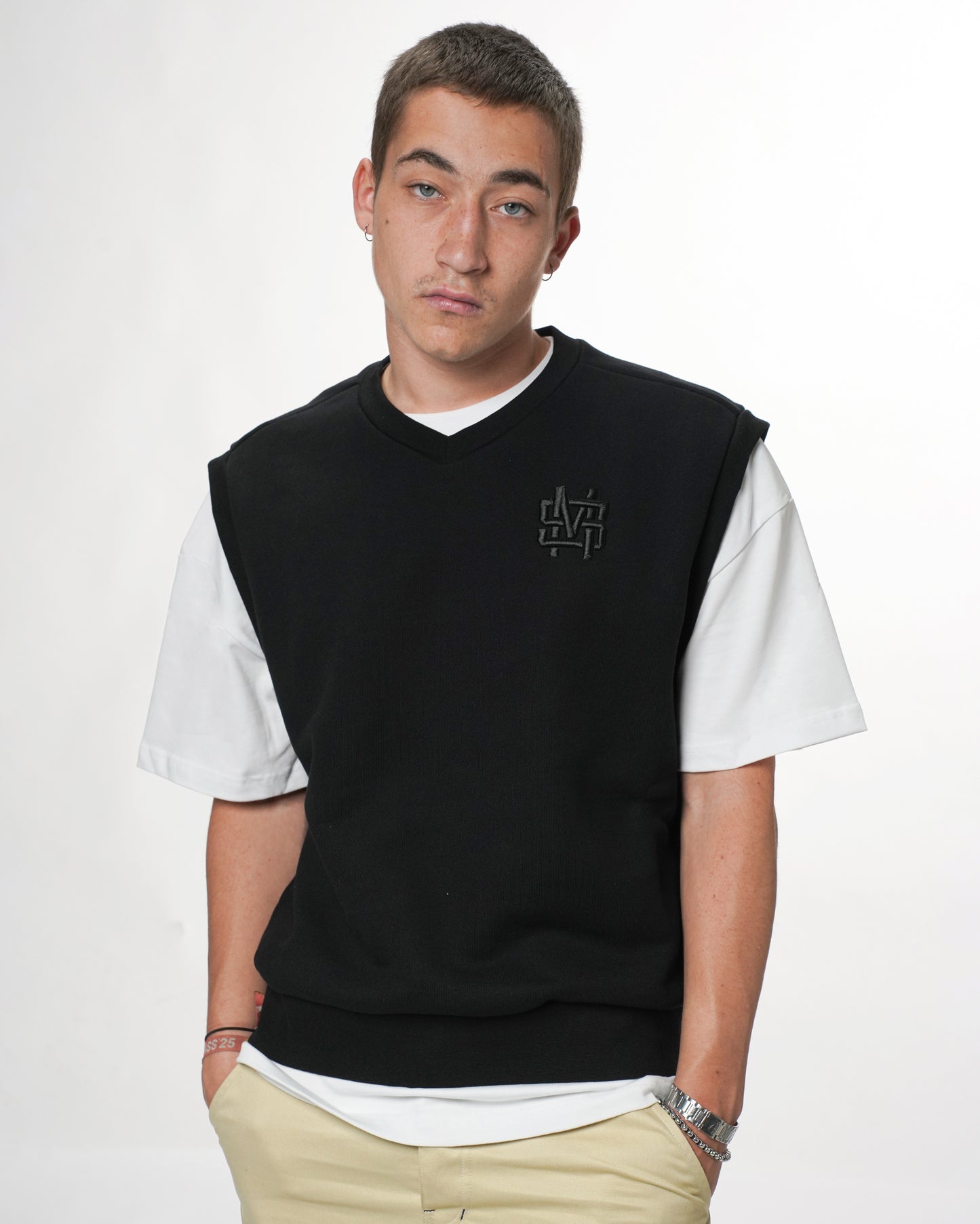 "MONOGRAM" Black Gilet T/T 500g (Copy)