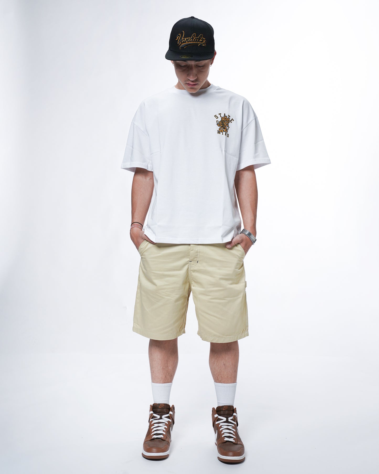 "TIGER VADALZ" T-shirt White