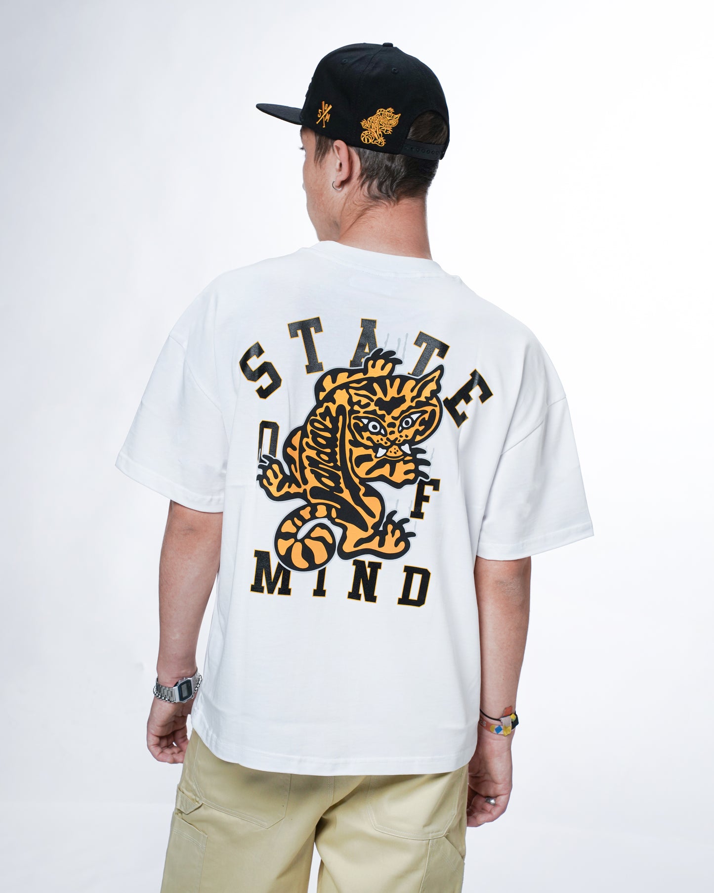 "TIGER VADALZ" T-shirt White
