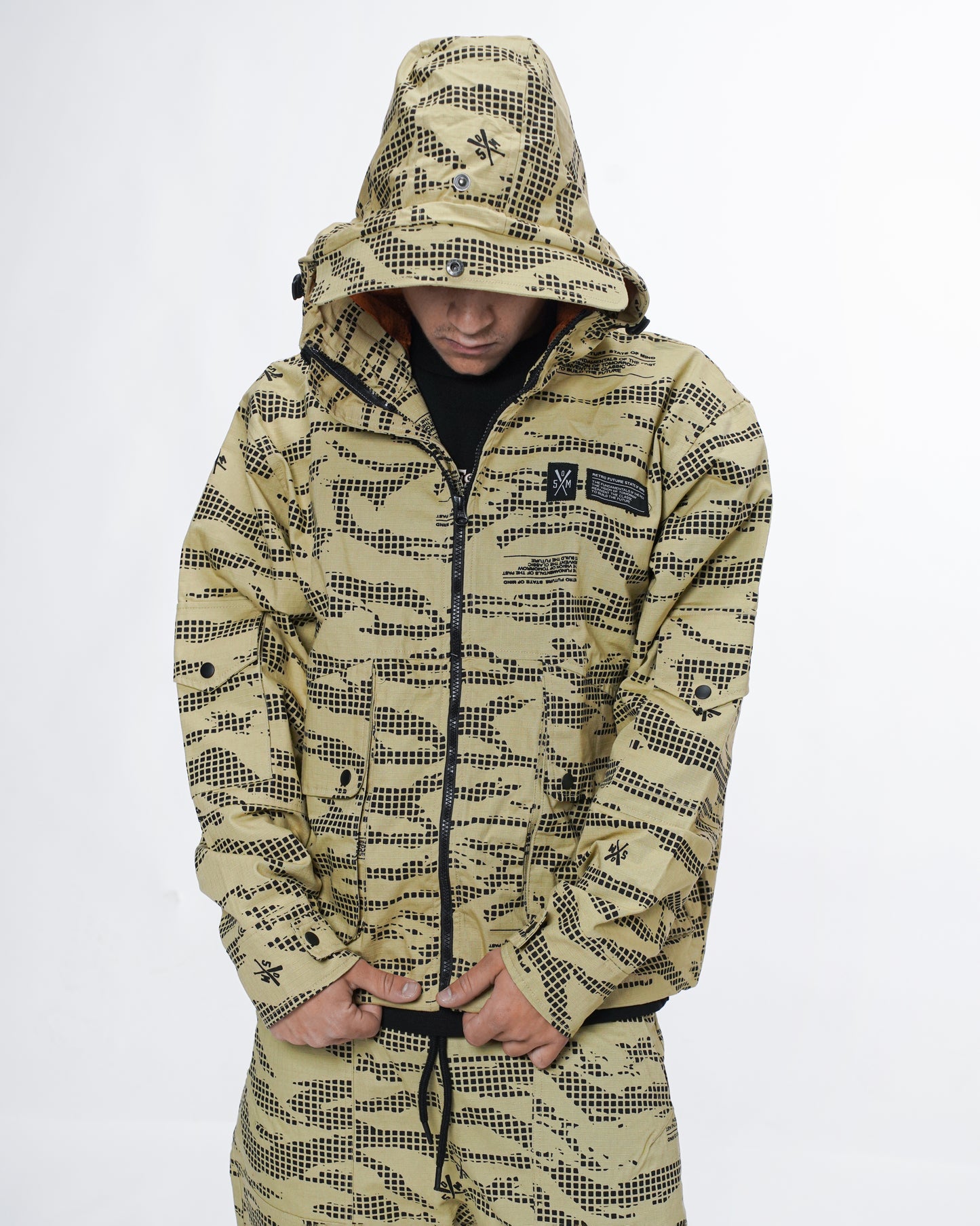 "RETROFUTURE MULTICARGO" Jacke 3x1 Acid Camouflage