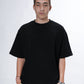 "RETROFUTURE BASIC" T-shirt Black Boxy