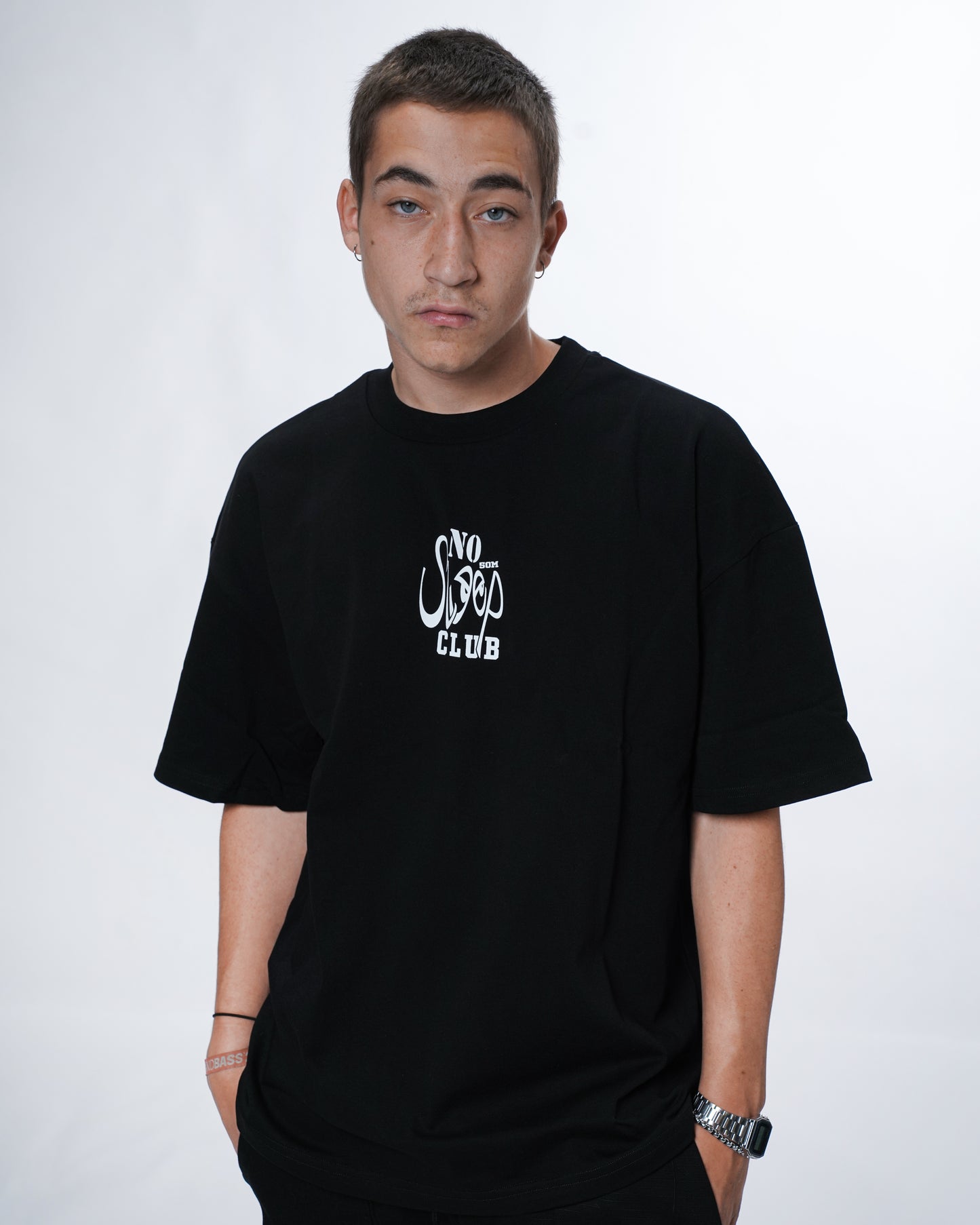 "NO SLEEP CLUB" T-shirt Black