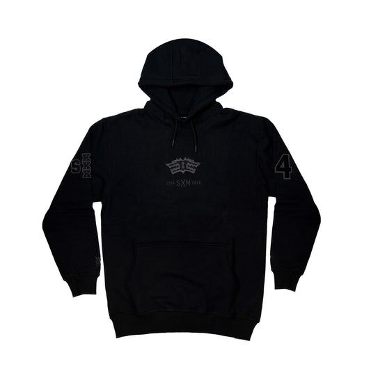 "5OM x SXM" XXX Anniversary Hoodie Black