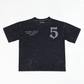 "VDV x 5TATE OF MIND" T-shirt Washed Black