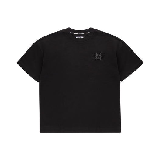 "MONOGRAM" T-Shirt Black T/T
