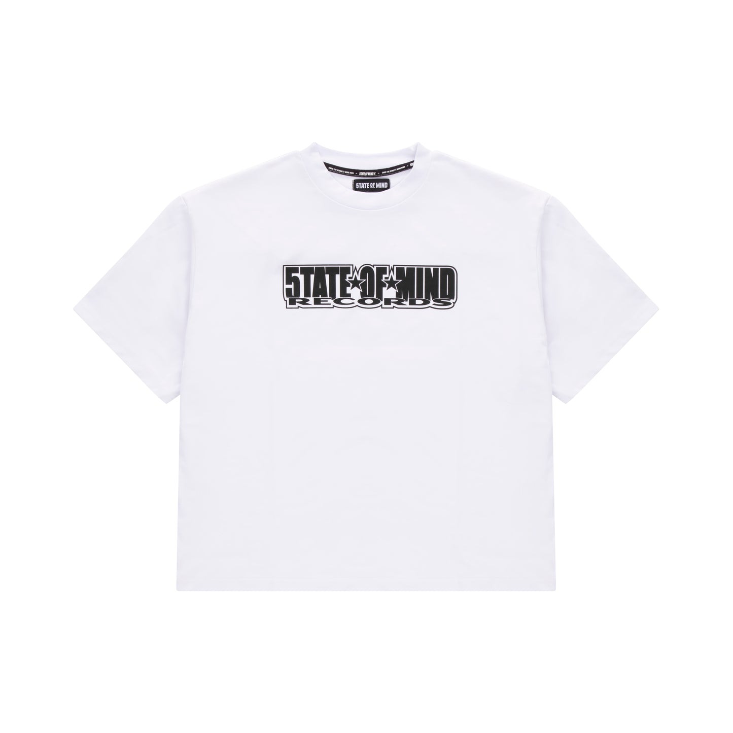 "5OM RECORDS" T-shirt White