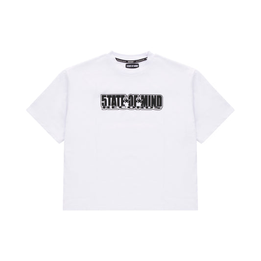 "5OM RECORDS" T-shirt White