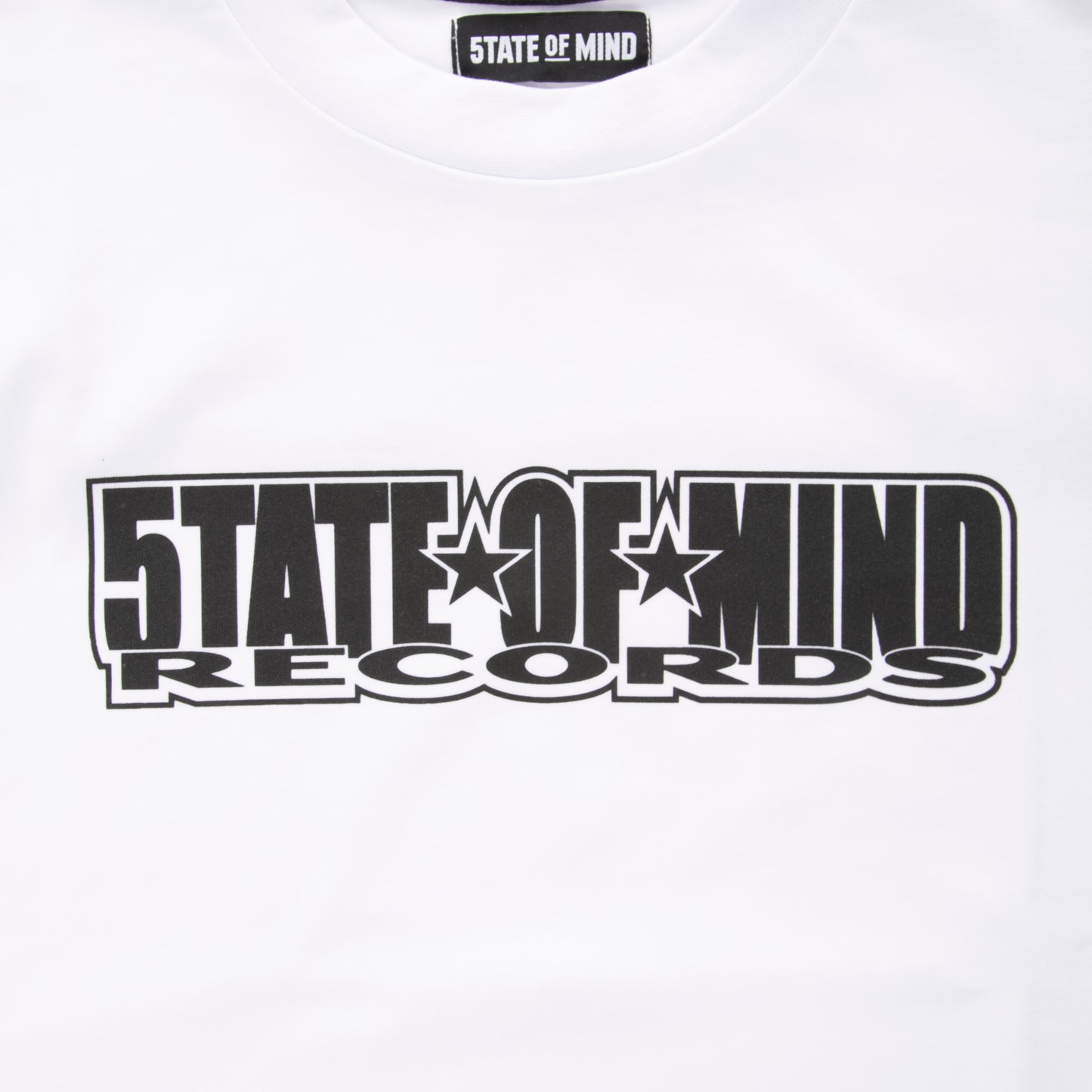 "5OM RECORDS" T-shirt White