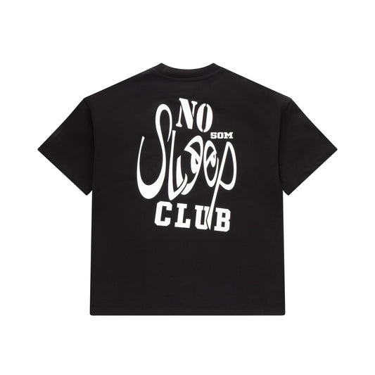 "NO SLEEP CLUB" T-shirt Black