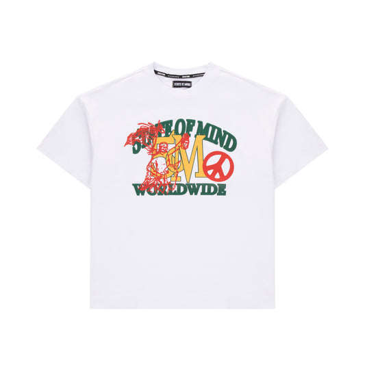 "WORLDWIDE PEACE" T-shirt White
