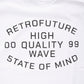 "RETROWAVE" T-shirt White