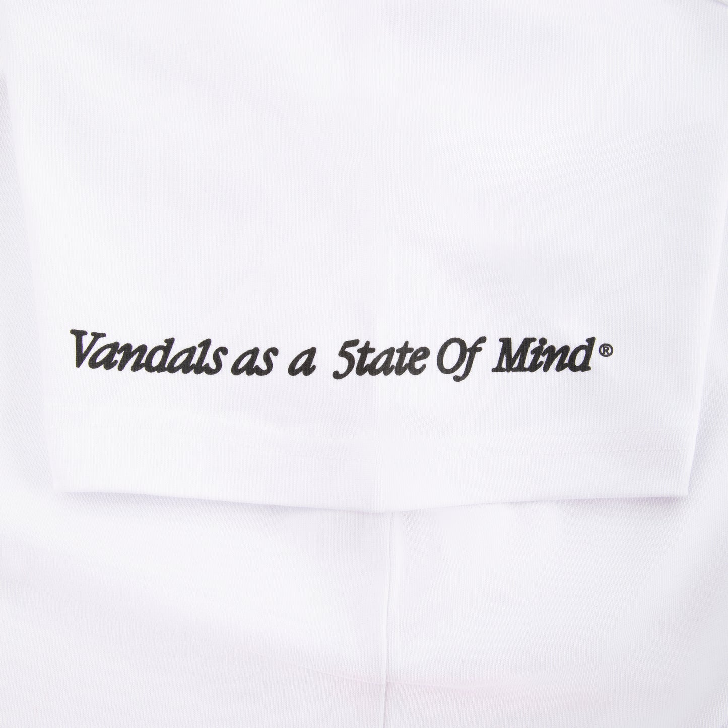 "VADALZ COLLEGE" T-shirt White