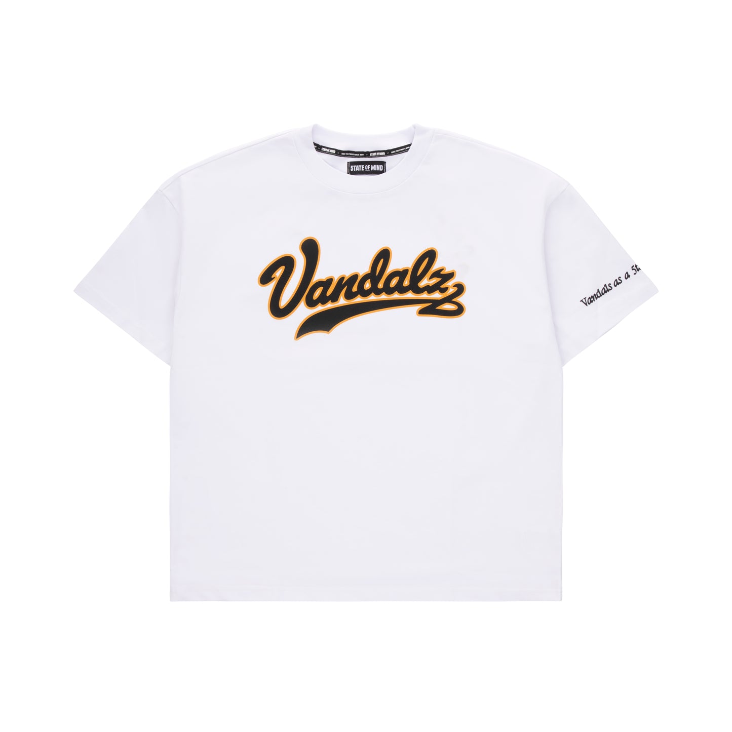"VADALZ COLLEGE" T-shirt White